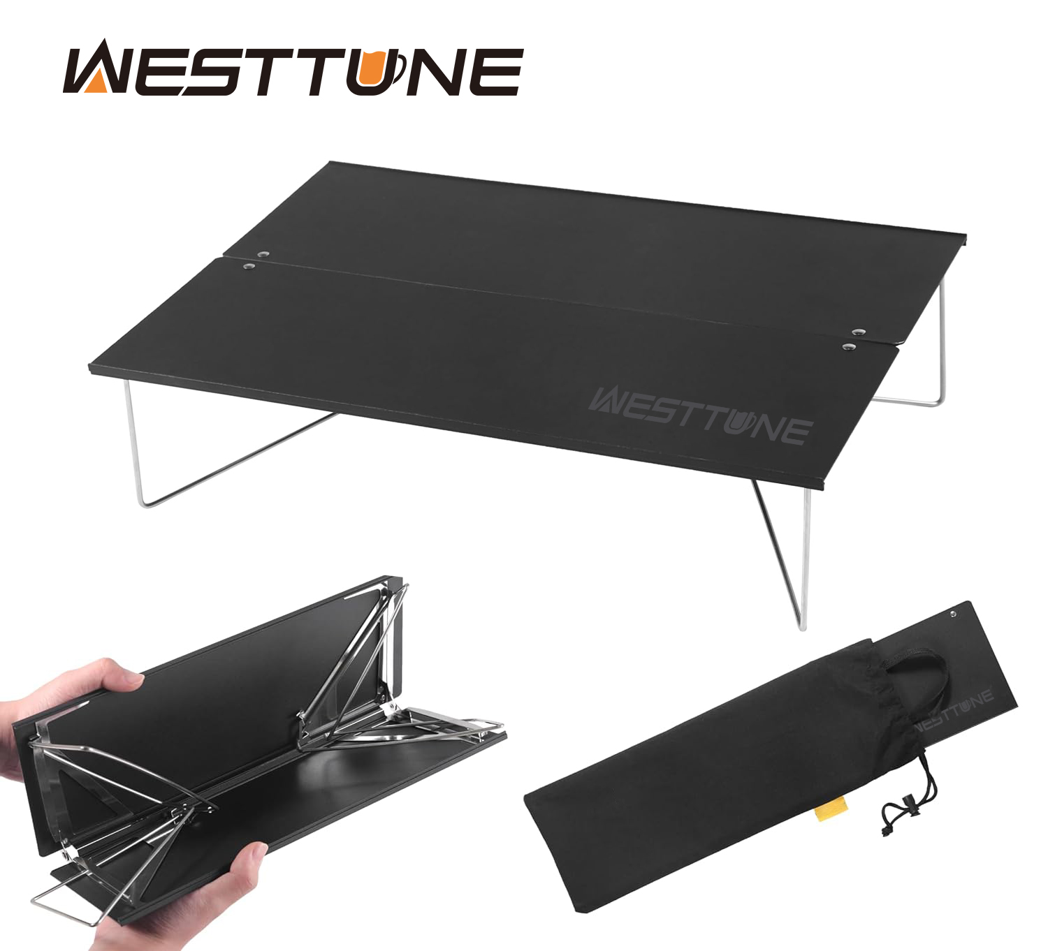 Outdoor Furniture Australia - WESTTUNE Compact Mini Camping Table Portable