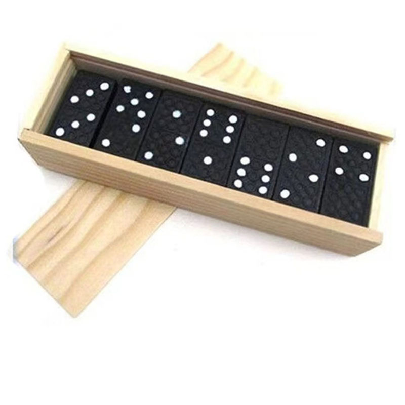 28pcs/Set Wooden Domino Board  - Outdoor Furniture Australia ulasan dan harga