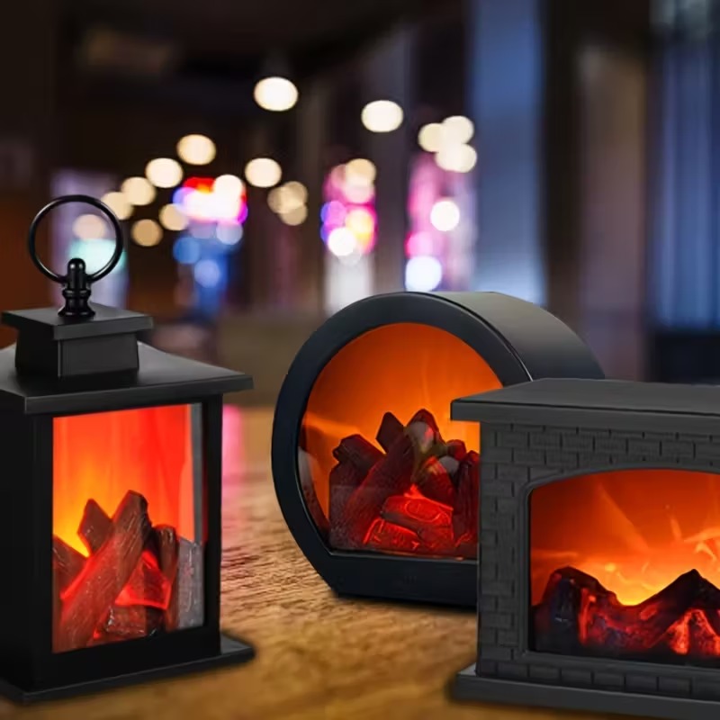 LED Fireplace Lamp Realistic F - Outdoor Furniture Fire Table ulasan dan harga