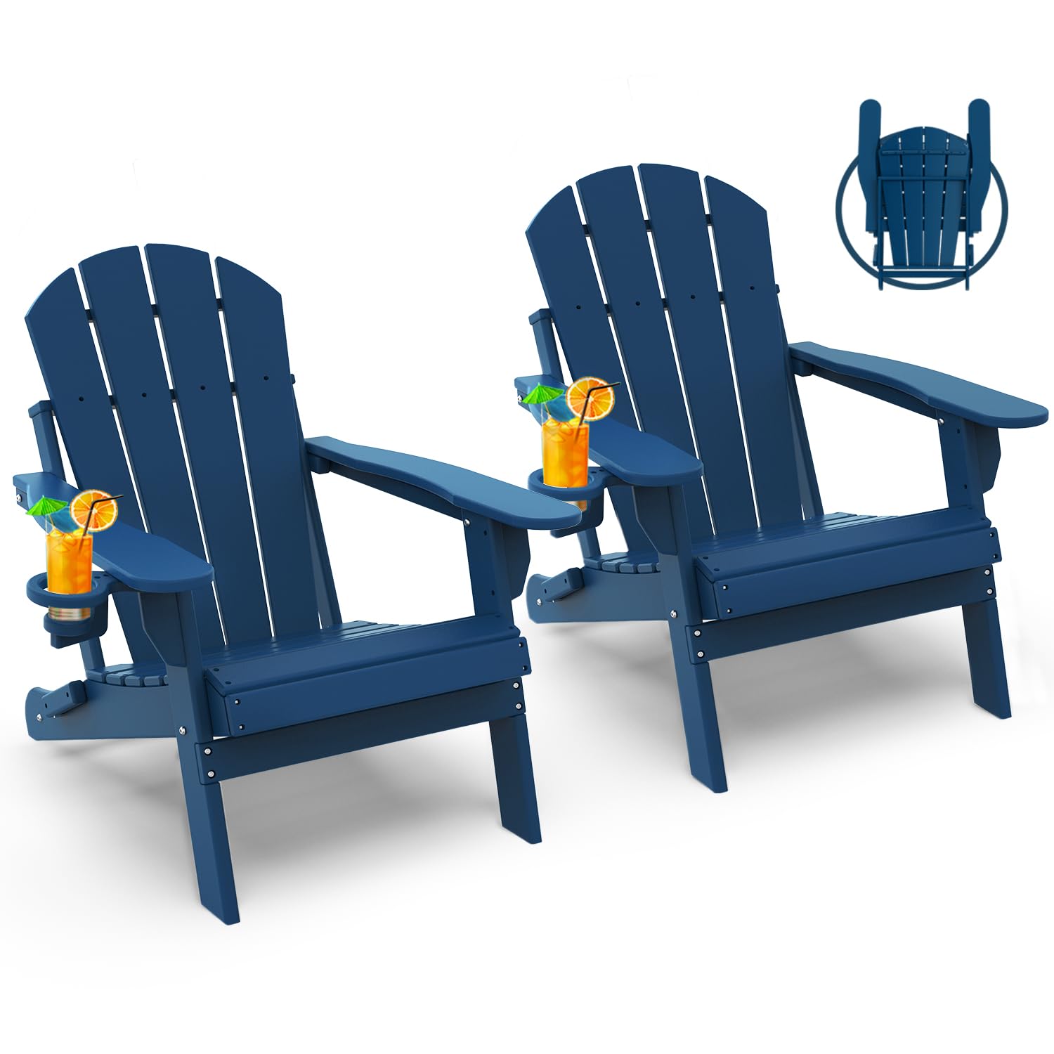 Chair Set 2, Folding All Weath - Outdoor Furniture Recliner Set ulasan dan harga