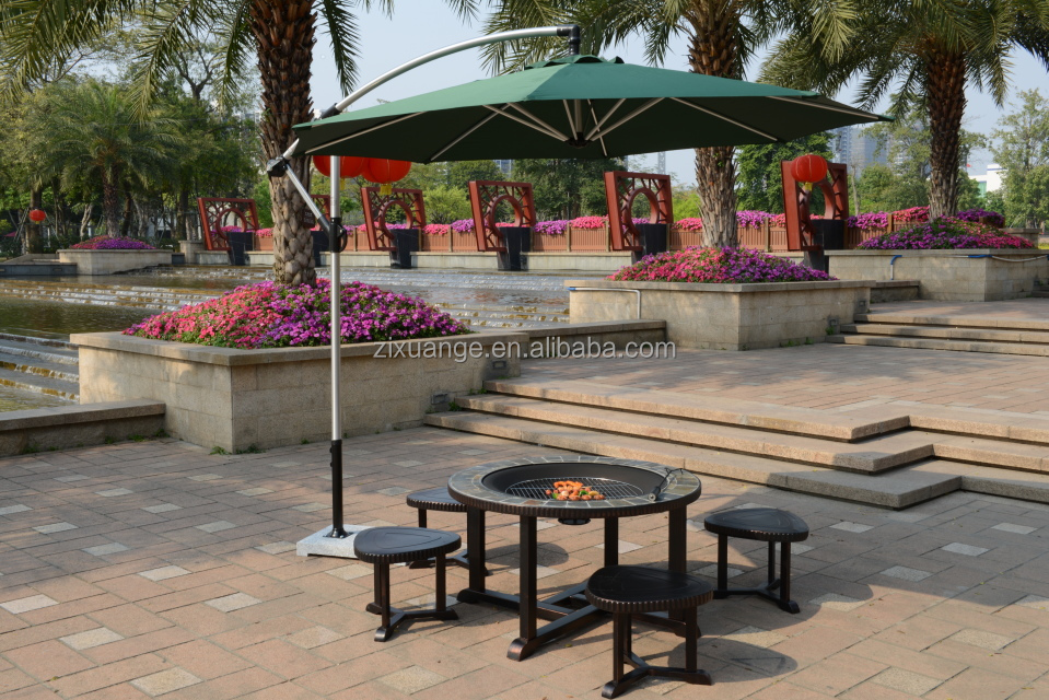 Outdoor Garden Patio Waterproo - Outdoor Furniture With Fire Pit Table ulasan dan harga