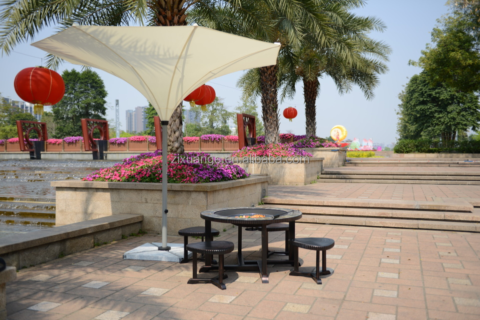 Outdoor Garden Patio Waterproo - Outdoor Furniture With Fire Pit Table ulasan dan harga