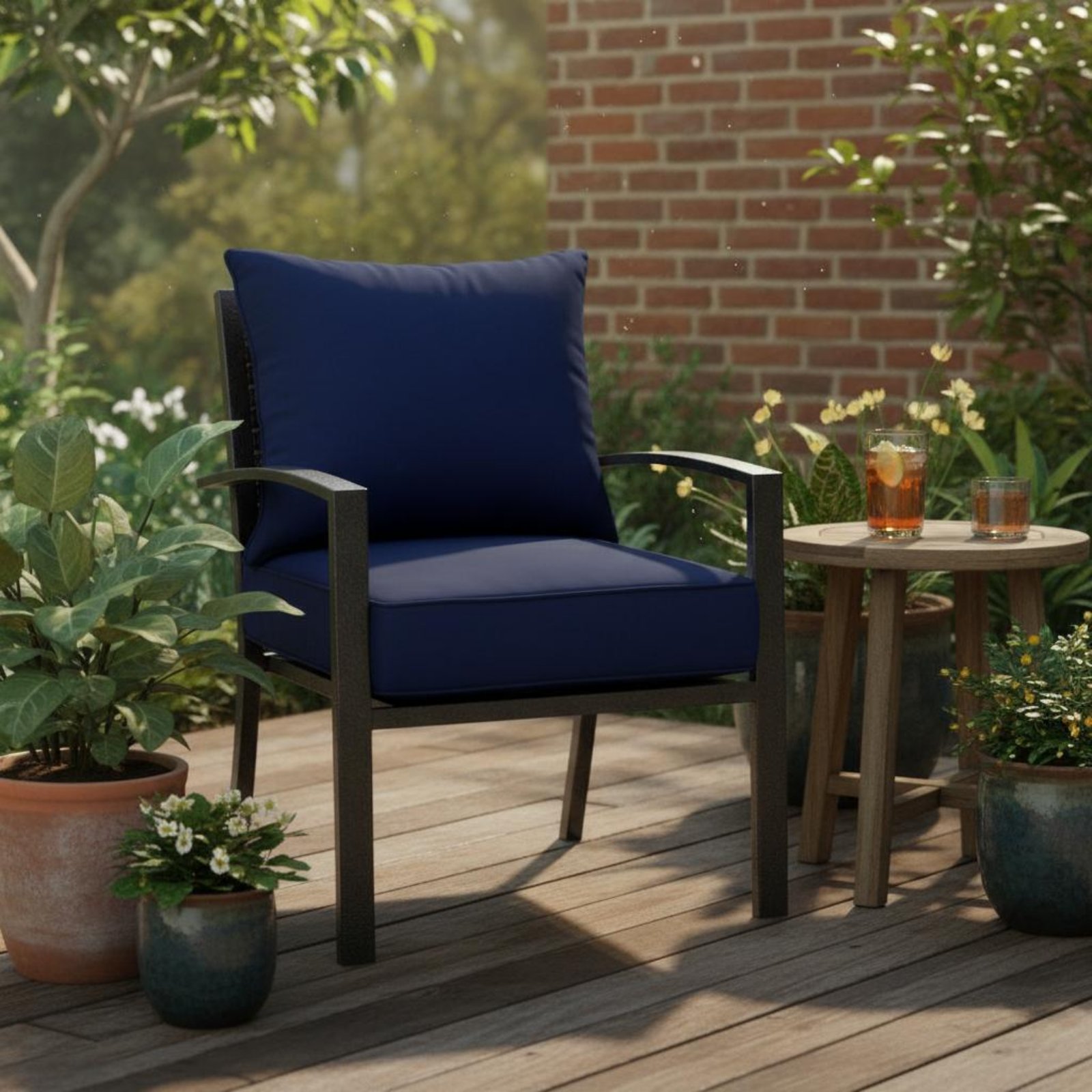 Patio Chair Pad Hidden Closure - Outdoor Furniture For Patio ulasan dan harga