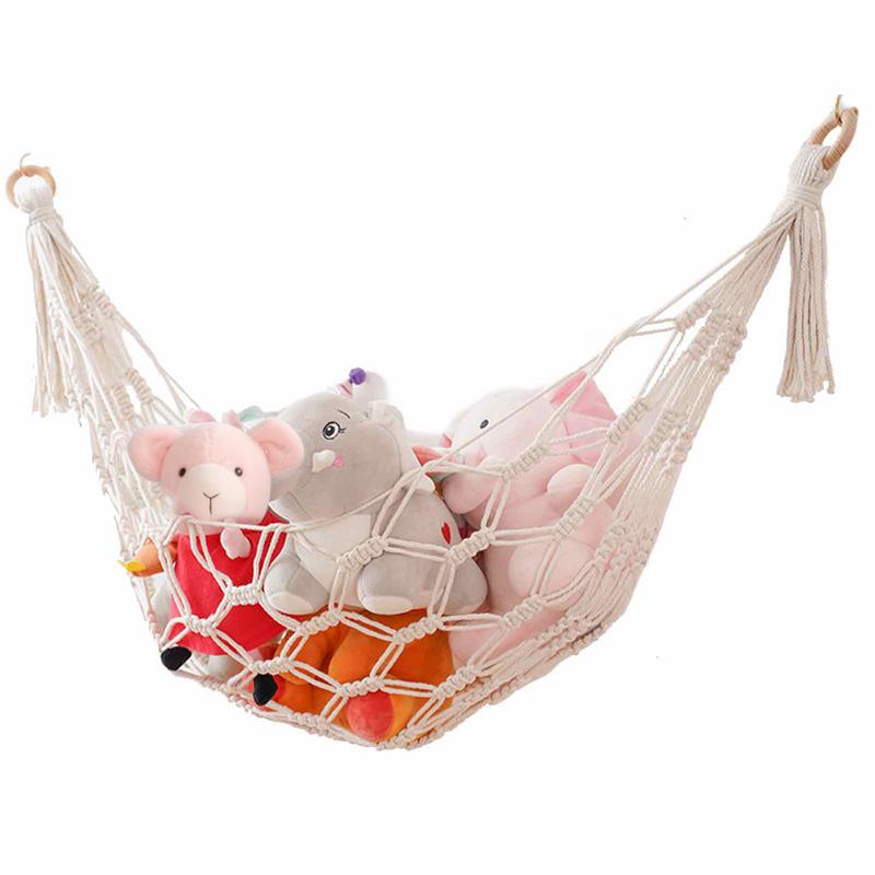 Macrame Hammock Net Toys Stora - Outdoor Furniture Kids ulasan dan harga