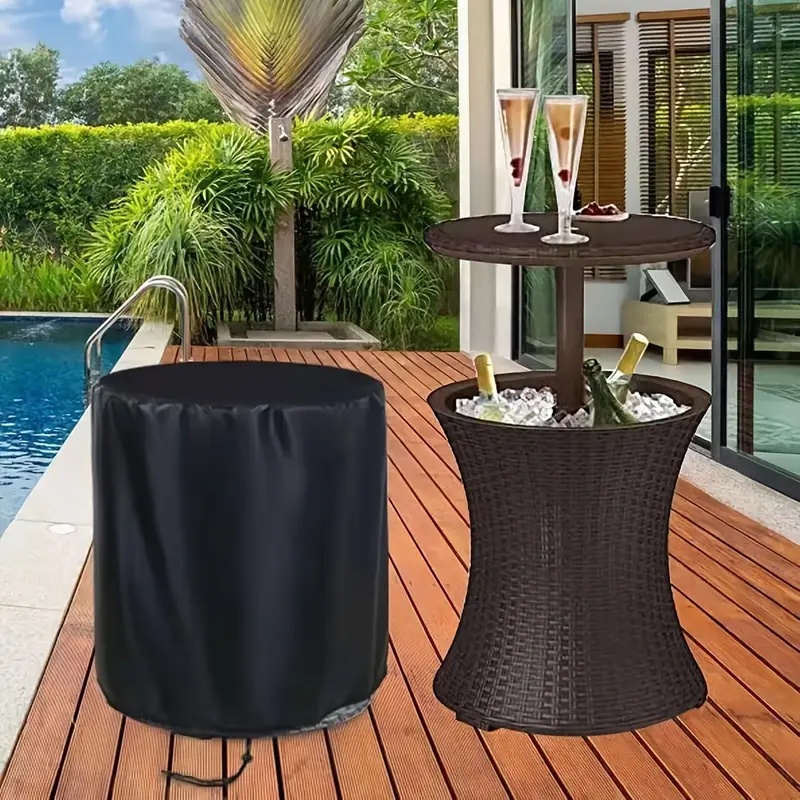Outdoor Woven Table Cover，Pati - Outdoor Furniture For Patio ulasan dan harga